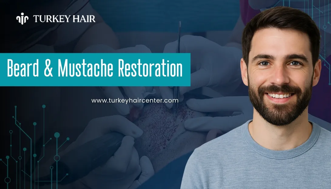 Beard Before and After a Transplant